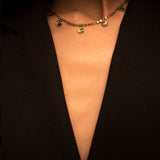 Mon Oeil Necklace statement chain (7 eyes)