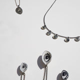 Mon Oeil Necklace thin chain (7 eyes)