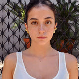 Double Liquid Earcuff Gold