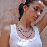 Mon Oeil Necklace statement chain (7 eyes)