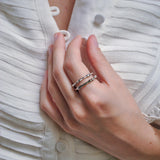 Thin Liquid Ring Silver