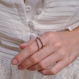 Thin Liquid Ring Silver