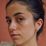 Silver Drop Earrings Long