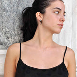 Gold Drop Earrings Long