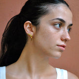 Gold Double Drop Earrings