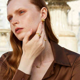 Gold Drop Pendant Small