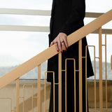 Black Drop Ring Small